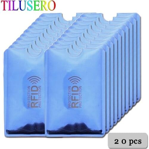 Anti Rfid Blocking Reader Lock Bank Card Holder ID Bank Card Case Student Cute ID Cards Wallet Passport Business Bancaire