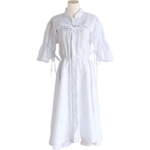 Anime Halloween Yosuga No Sora Cosplay Costume Custom Sexy White Dress Kasugano Sora Cosplay Costume