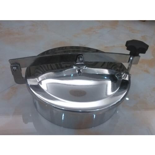 Sanitary Stainless steel manhole, size: 250mm ,SS304