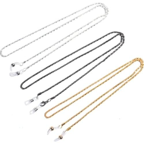 Eye Glass Alloy Strap Sunglasses Neck Chain Fashion Decoration Metal Chain Holder Eyewear Accessory 75cm