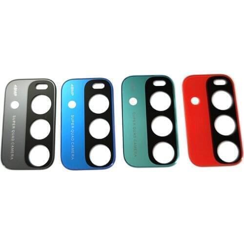 2PCS Camera Lens For Xiaomi Redmi 9T Back Rear Camera Glass Cover With Adhesive Sticker Repair Parts