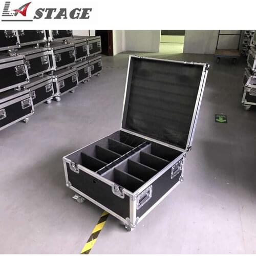 Battery DMX Par Led Waller Led Bar Light 6in1 8in1 10in1 Empty Flight Case