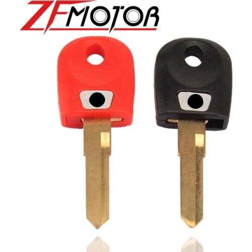 Motorcycle Single Trough Key Motorbike Key Blank & Blade For Ducati 600 748 848 999 1098 800 900 Monster S2R/S4/S4R/ST3 4x0.9cm