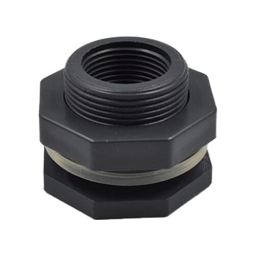 1PCS DN15 PVC 1/2 inch 3/4" 1" 1-1/2" 2" Fish Connector Tank Drain Pipe Accessories Aquarium Joints Water Pipe Fittings