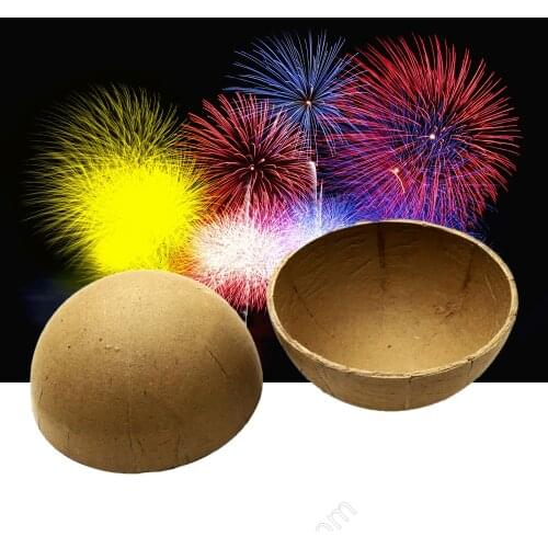 1000 Hemisphere 3inch Display Shell Paper For Fireworks Birthday Professional Pyrotechnic Party Supplies Wedding Festival Event