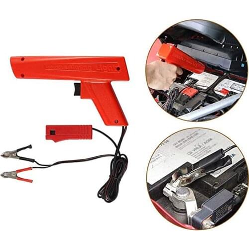 12V Professional Ignition Timing Light Strobe Lamp Inductive Petrol Engine Timing Gun for Motorcycle Car Detection Diagnosis