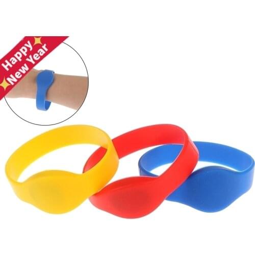 125Khz T5577/EM4305 Rewritable RFID Bracelet Silicone Wristband Watch Copy Clone Blank Card In Access Control Card