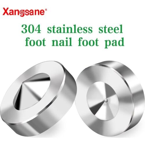 Xangsane 4pcs 304 stainless steel shock absorber foot nail fever speaker hifi amplifier decoder shock absorption foot pad