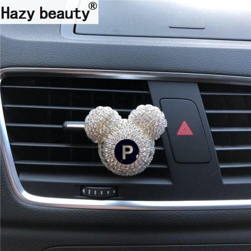 Hazy beauty Car Logo fashion High-grade Car perfume Air Freshener Air conditioner, air outlet, perfume decorations Automobile