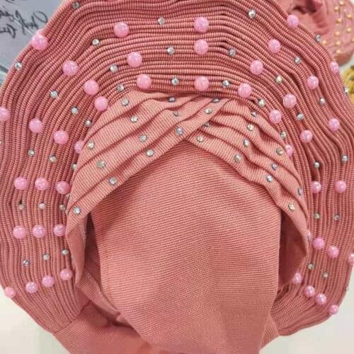 Nigerian gel headgear, with stone bead, already made auto, turban, afro aso ebi gel aso oke, wide brim headgear