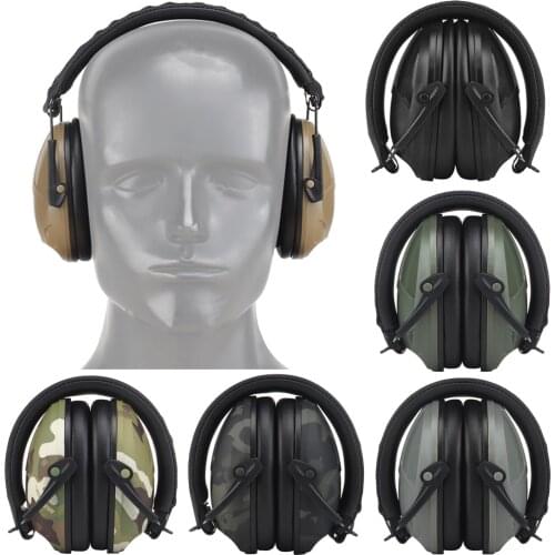 IPSC SHooter Tactical Noise Reduction Headset Collapsible Effective Protection Of Hearing For Military Hunting CS Shooting Games