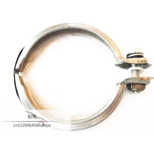 Turbocharged exhaust pipe split pin clamp E92 E93 E82 X6 E71 F02 F01 GT E88b mwX5 E70 F13 X3 F25 Connection throat code buckle