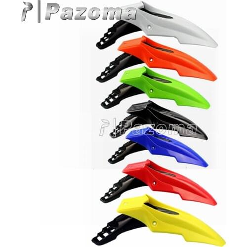 14 Colors ABS Plastic Motorcycle Front Mud Guard Fender Enduro Off-road Spuermoto Mudguard For Honda Yamaha Suzuki Kawasaki