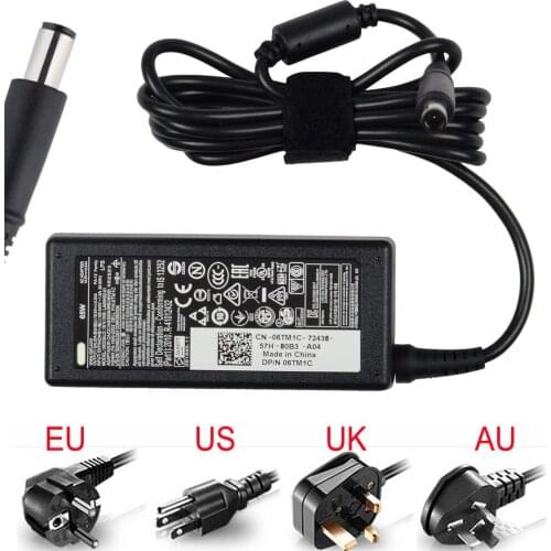 19.5V 3.34A 65W Ac Adapter Charger/Power Cord Supply for Dell Inspiron Latitude Precision Studio Vostro