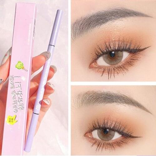 5 Colors Double Ended Eyebrow Pencil Natural Long Lasting Paint Eyebrow Waterproof Grey Brown Eye Brow Pen Makeup Tools Cosmetic