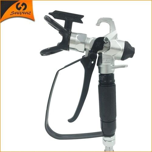 SAT2420 Airless Paint Spray Gun Kit With Standard Nozzle 517 Guard Airless Paint Sprayer Spray Tool with Tip Guard Sprayer