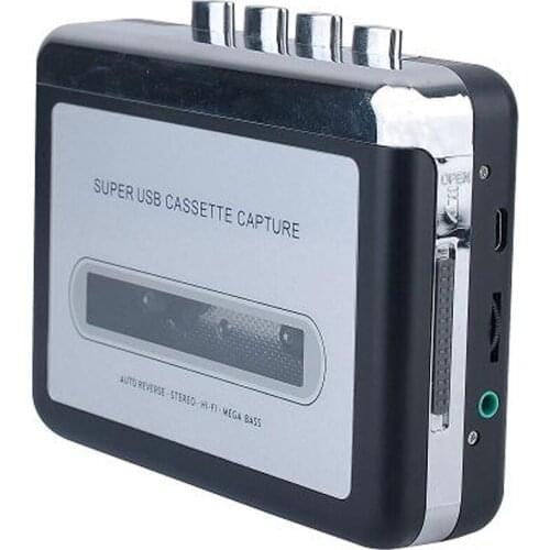 Mini walkman player cassette tape to cd MP3 USB casstte converter, convert analog audio to MP3 WMV format through computerR