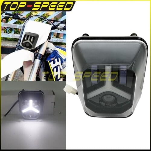 Motocross Enduro Dual Sport LED Headlight Dirt Bikes For 2017–2020 FE 250/350/450/501 2017–2020 TE 150/250/300 250i/300i