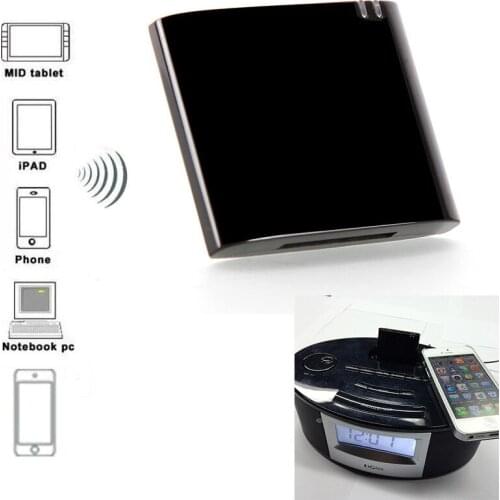 New Mini Bluetooth Receiver A2DP Bluetooth Music Receiver for iPad iPod iPhone 30Pin Dock for speaker BH5558B