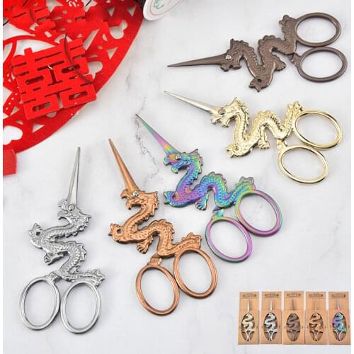 Retro Scissors Antique Thread Cutter Vintage Scissors Embroidery Cross Stitch Sewing Stainless Steel Scissors Tailor Scissors