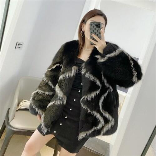 RosEvans Long Fur Coats