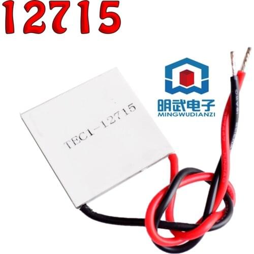 TEC1-12715 Heatsink Thermoelectric Cooler Cooling Peltier Plate Module