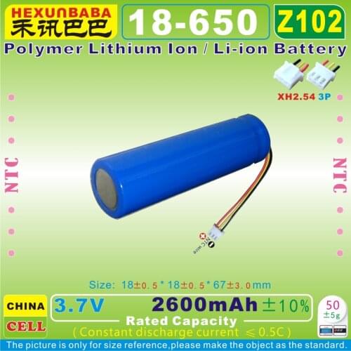 [Z102] 14.8V / 16.8V 2600mAh Rechargeable Li-ion battery for robot vacuum Cleaner / Sweeper;CR120;X500;KK8;CEN546;CEN540