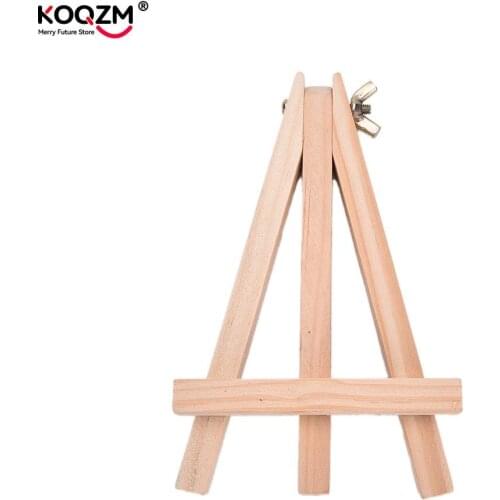 1pcs Wood Artist Easel Wedding Number Place Name Card Stand Display Holder Frame Cute Desk Decor DIY Supplies 18*24cm