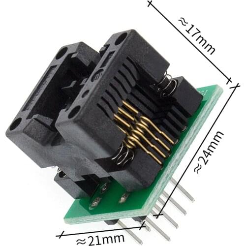 1pcs SOIC8 SOP8 to DIP8 EZ Programmer Adapter Socket Converter Module 150mil