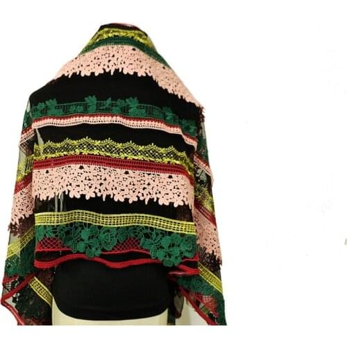 1y=1lot water soluble embroidery fabric wide 150 soft and transparent for wedding dress DIY handmade cloth Window curtains