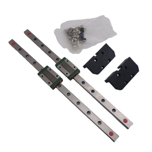 Funssor 1set Creality Ender 5 /Ender5 Pro Plus Y axis MGN12H linear rail upgrade mod for Ender-5 Pro 3D printer parts