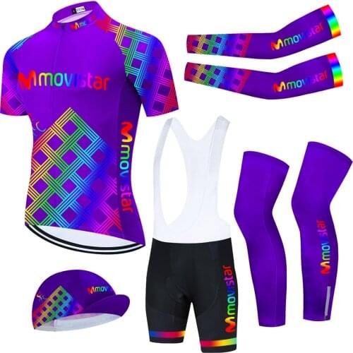Team MAILLOT MOVISTAR Jersey Ciclismo 2021 Cycling Clothing Men Bike Cycling Bib Shorts 20D Gel Equipación Ciclismo Hombre
