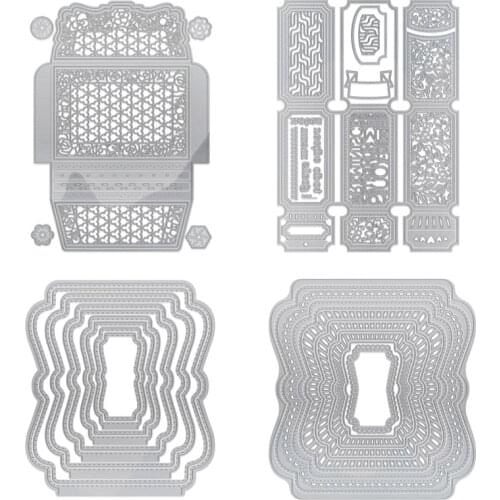 Legacy Keeper Wallet Layered Frames Metal Cutting Dies for DIY Scrapbooking Cards Crafts New 2019