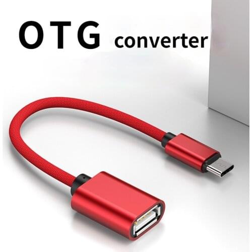 New Type-C Adapter Micro Adapter U Disk Converter Hard Disk Printer Mouse OTG Adapter