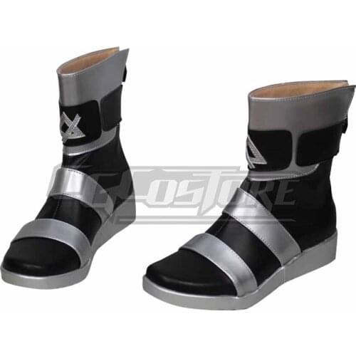 Anime Cosplay Shoes Arknights Lappland Costume Hand-made Leather Christmas Free ship PH900