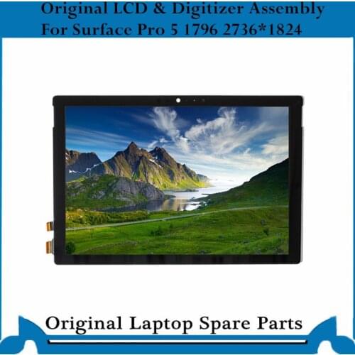 Original LCD Display Panel for Miscrosoft Surface Pro 5 LCD Screen Digitizer Assembly 1796 LP123WQ1(SP)(A2)