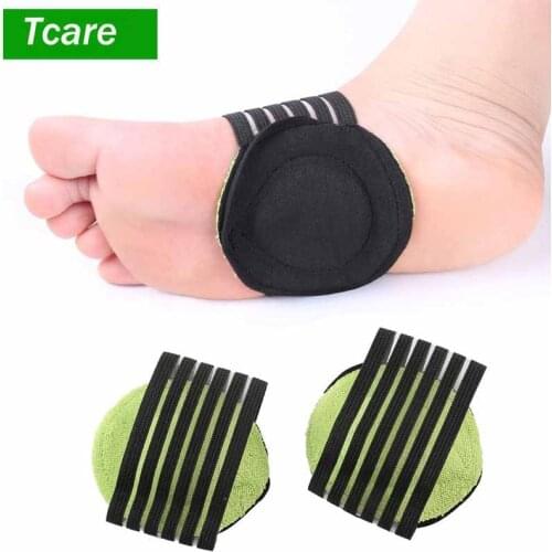 1Pair Correct Flat Foot Arch Support Orthopedic Insoles Women Men Half Shoe Insoles Feet Car Mat Breathable Shoes Pad
