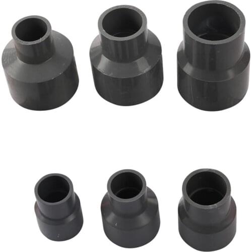 Garden Irrigation 20mm 25mm 32mm 40mm PVC Grey Straight Reducing Connection Joint Water Tube Repair Adapter DIY Shelf Fittings