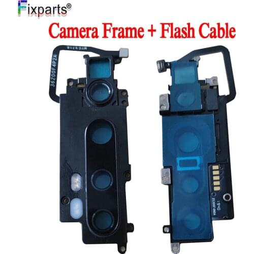 Full New For Xiaomi Mi CC9 Pro Camera Lens Glass With Frame Replacement Parts Mi Note 10 Pro Rear Camera Lens