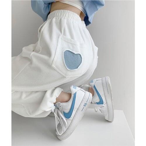 Gray Sweatpants for Women 2021 Autumn New Baggy Pants Women Fashion Women Sports Pants Balck Trousers Jogger Streetwear