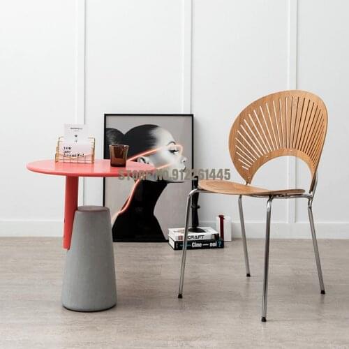 Nordic Cement Tea Table Small Round Table Creative Tea Table Simple Sofa Corner Outdoor Coffee Shop Negotiation Low Table