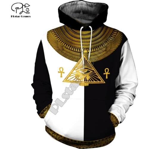 PLstar Cosmos Horus Egyptian God Eye of Egypt Pharaoh Art Tracksuit Casual 3DPrint Hoodie/Sweatshirt/Jacket/Men Women s16