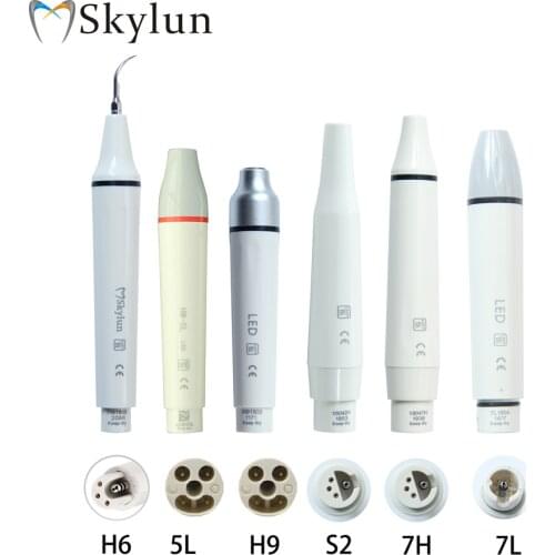 Dental Ultrasonic Scaler Handpiece Detachable Ultrasonic Piezo Scaler Handpiece Ultrasonic Piezon Scaling Fit EMS WOODPECKER