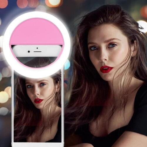 Led Selfie Fill Light Novelty Makeup Lighting Led lights Decoration Mobile Phones Photo Night Light Mirror Neon Sign Selfie Lamp
