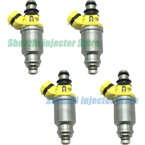 4pcs Fuel Injector Nozzle For TOYOTA 90-92 Celica & MR2 2.2L OEM:23250-74040 23209-74040 2325074040 2320974040