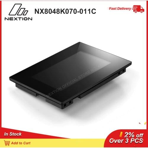 Nextion Enhanced NX8048K070-011C Full-color Capacitive Touch HMI Display With Enclosure USART TFT LCD Module
