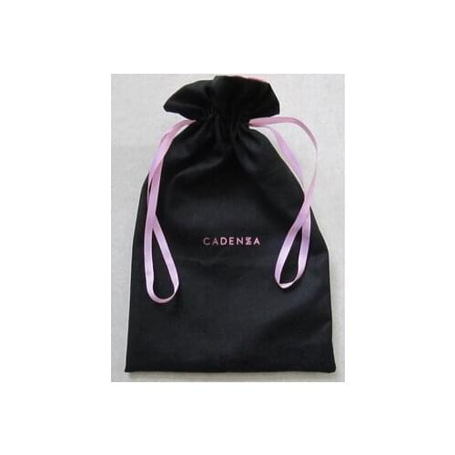 100pcs High quality drawstring bags 7*9cm Satin pouches for jewelry gift packaging accessories cosmetics gold jewelry pouches