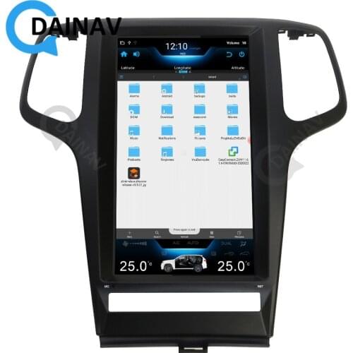 Android 13.3 inch Car DVD Player GPS Navigation For Jeep Grand Cherokee 2009-2013 car Stereo Multimedia Player touch screen