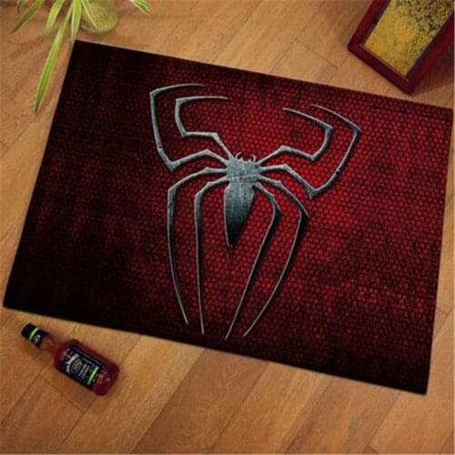 The Avengers Kids Playmat DoorMat Rug Plush Floor Rug Carpet Room Doormat Non-slip Mat Cartoon Multiple Sizes Kids Rug