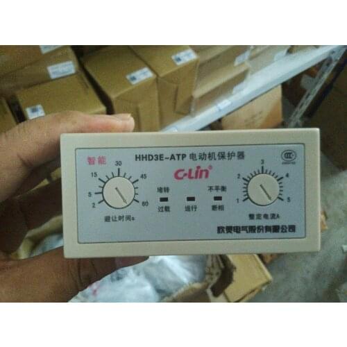 Brand new original authentic C-Lin HHD3E-ATP (1~5A) Motor three-phase unbalanced stall protector AC380V